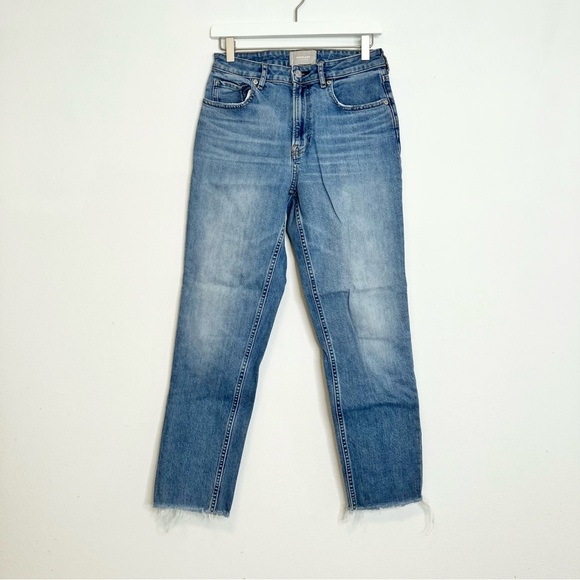 Everlane the curvy cheeky jean raw hem size 28 regular - Picture 1 of 4